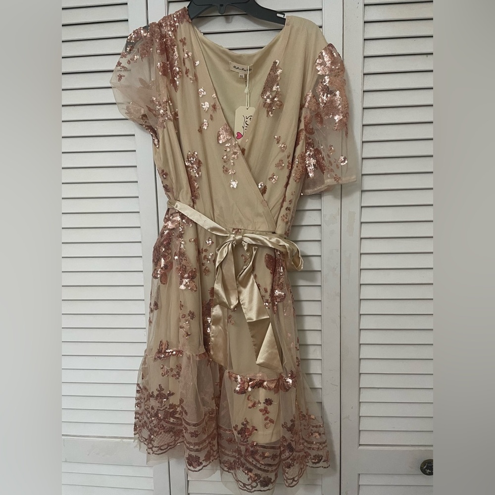 New sparkle dress